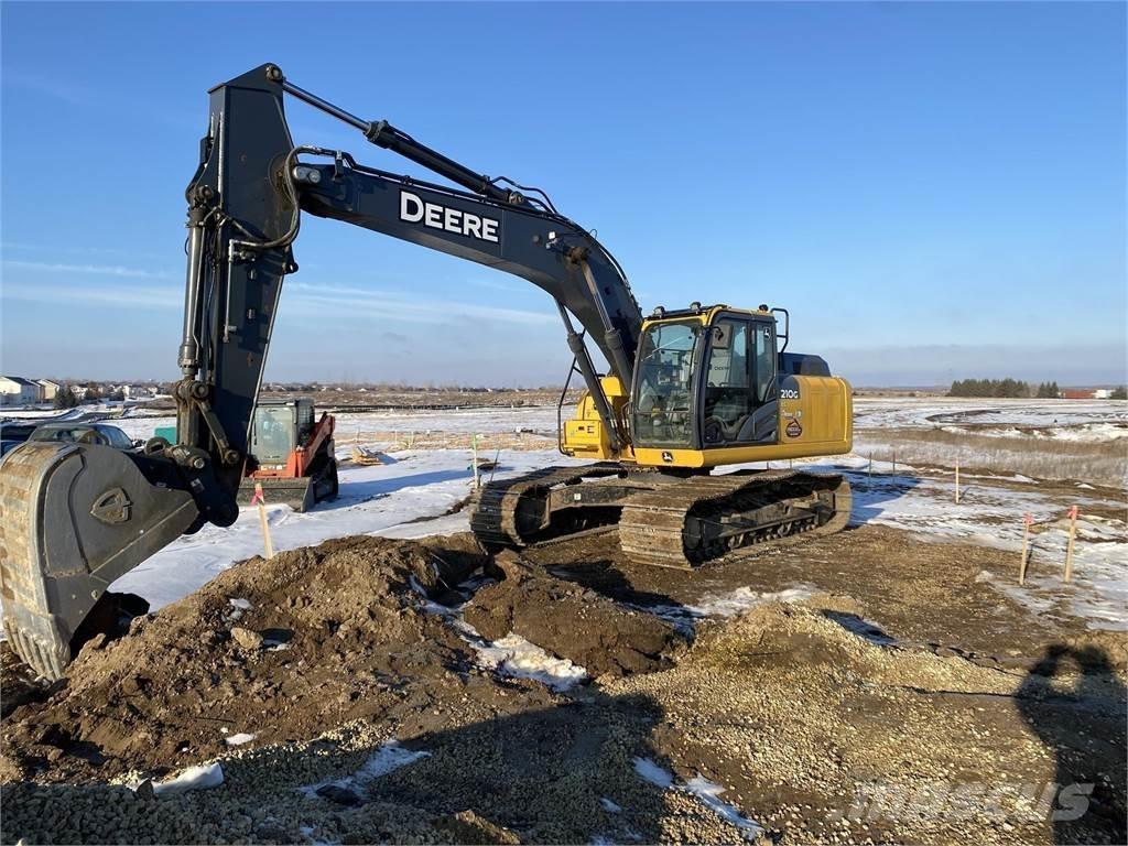 John Deere 210G LC Crawler excavators
