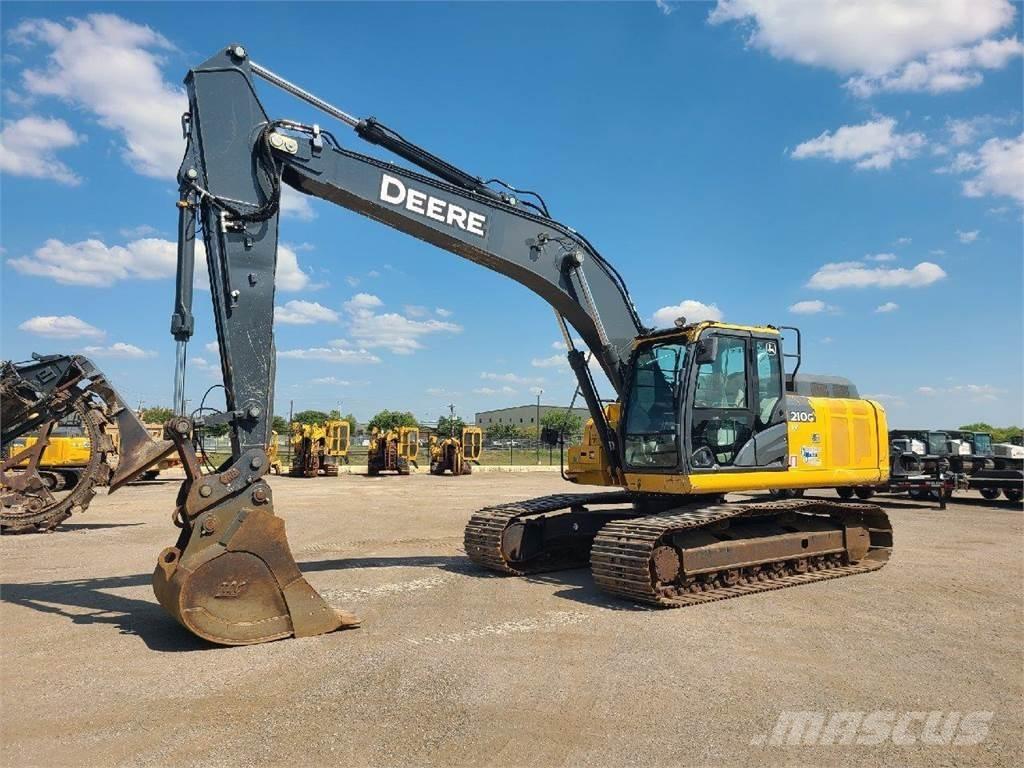 John Deere 210G LC Crawler excavators