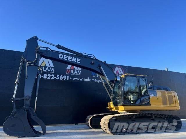 John Deere 210G LC Crawler excavators