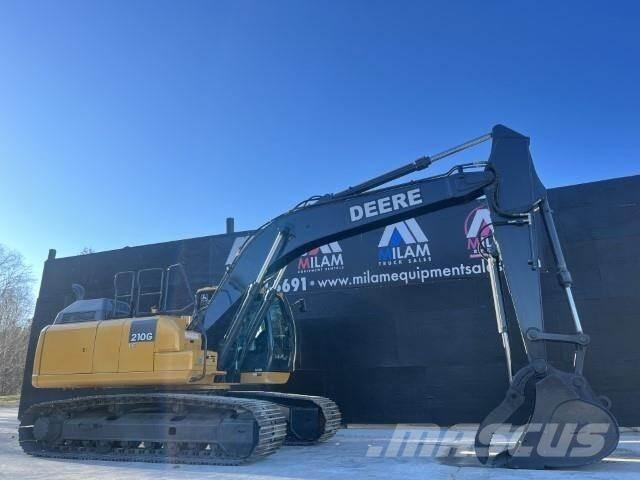 John Deere 210G LC Crawler excavators