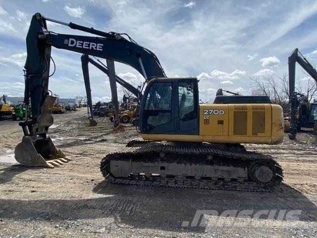 John Deere 270D LC Crawler excavators