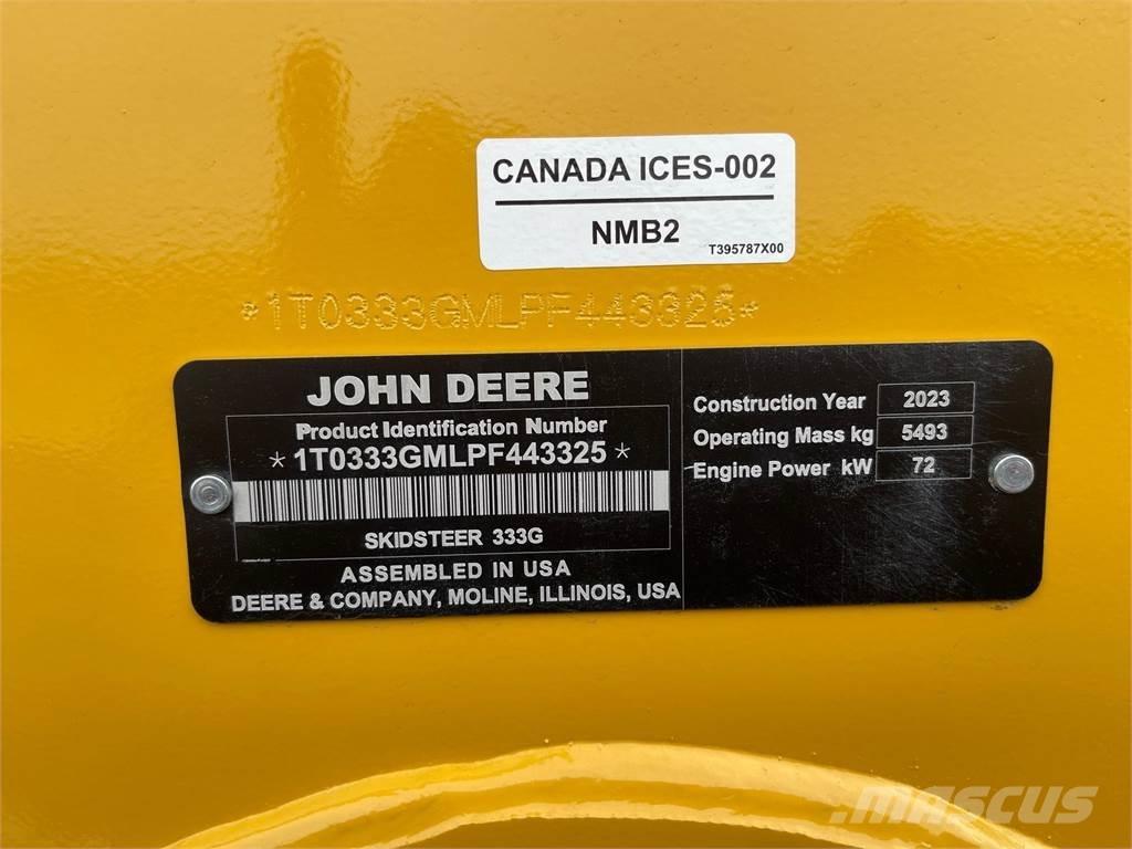 John Deere 333G Forestry mulchers