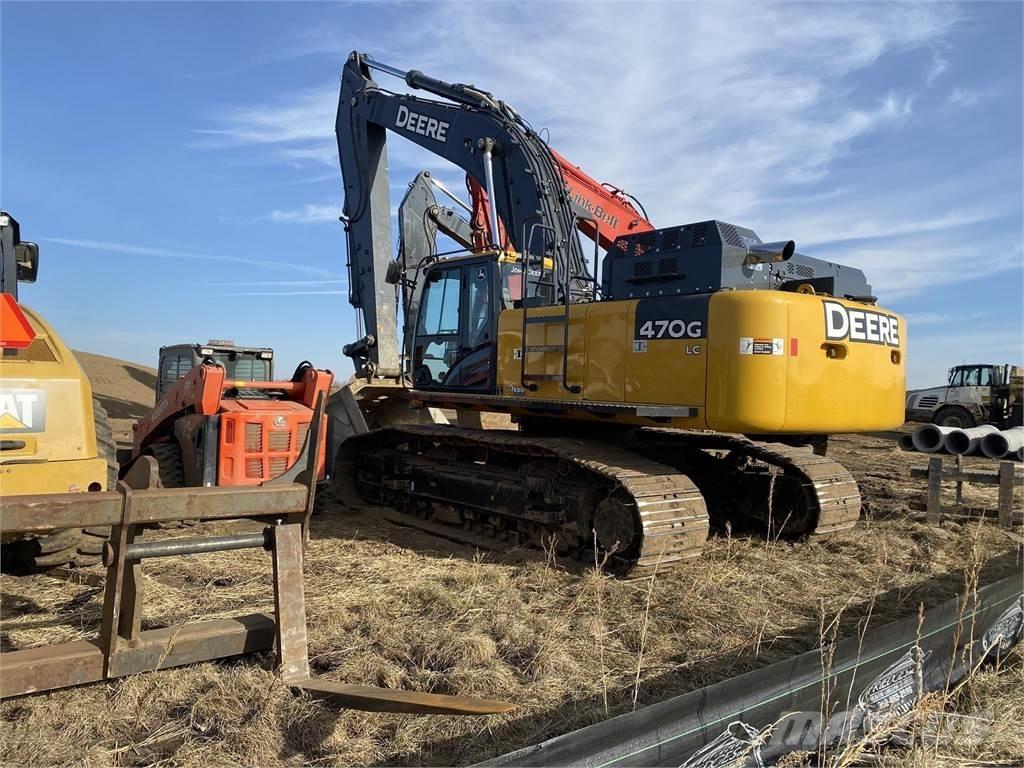 John Deere 470G LC Crawler excavators