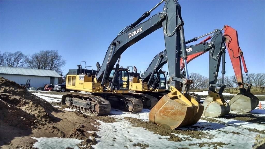 John Deere 470G LC Crawler excavators
