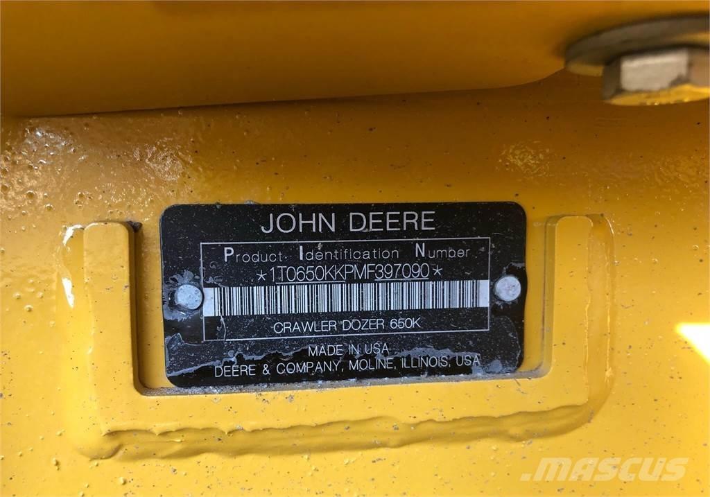 John Deere 650K LGP Crawler dozers