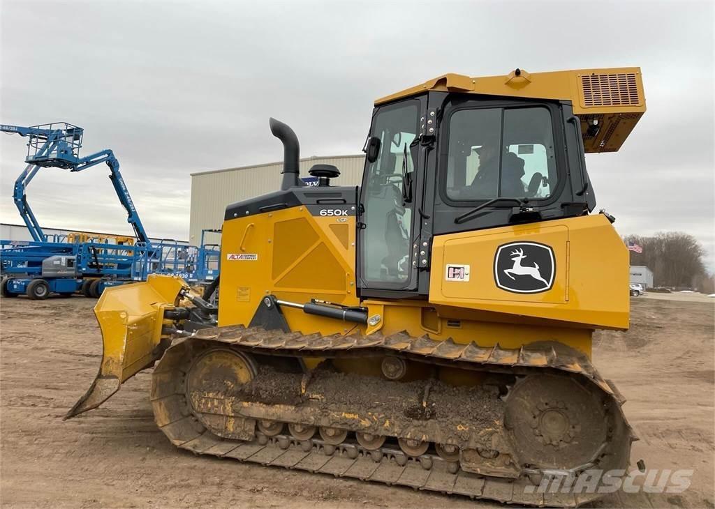 John Deere 650K LGP Crawler dozers