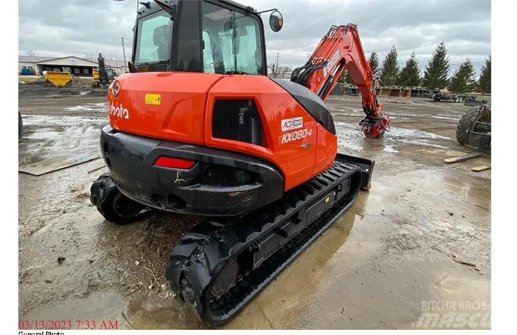 Kubota KX080 Forestry mulchers