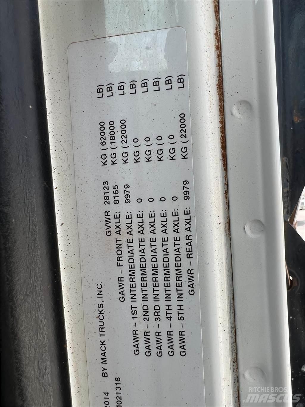 Mack GRANITE GU713 Construction - Others