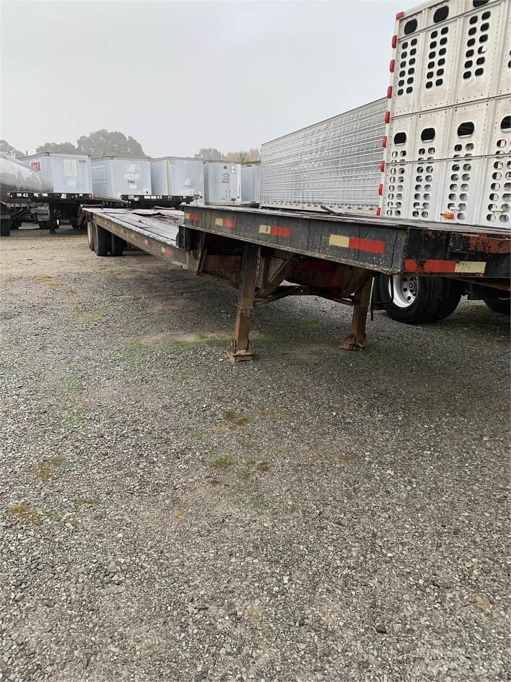  SHOP BUILT Low loader-semi-trailers