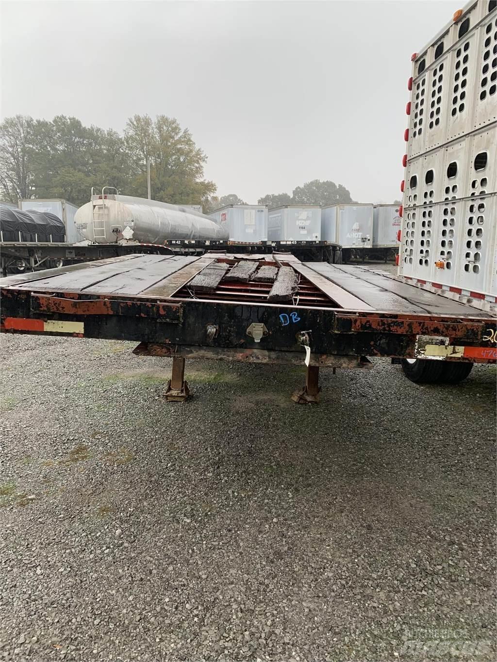  SHOP BUILT Low loader-semi-trailers