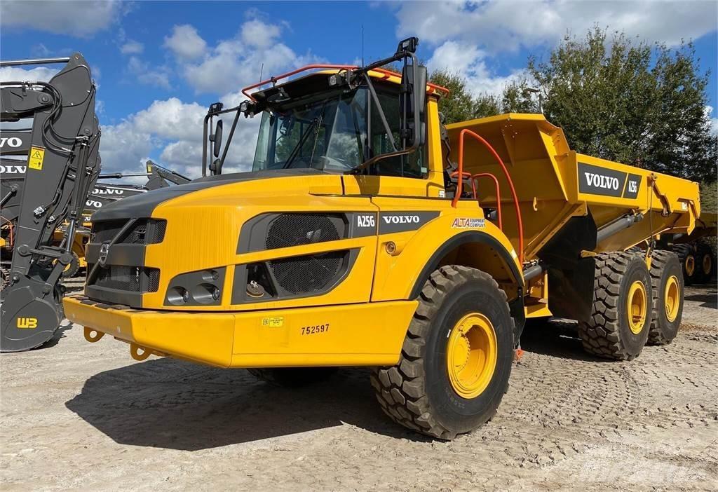 Volvo A25G Articulated Dump Trucks (ADTs)