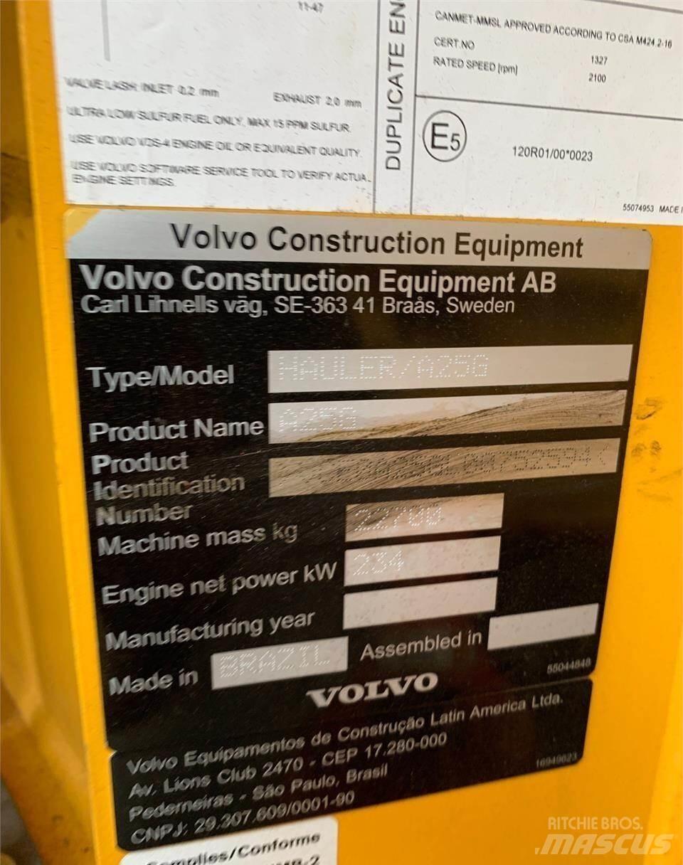 Volvo A25G Articulated Dump Trucks (ADTs)