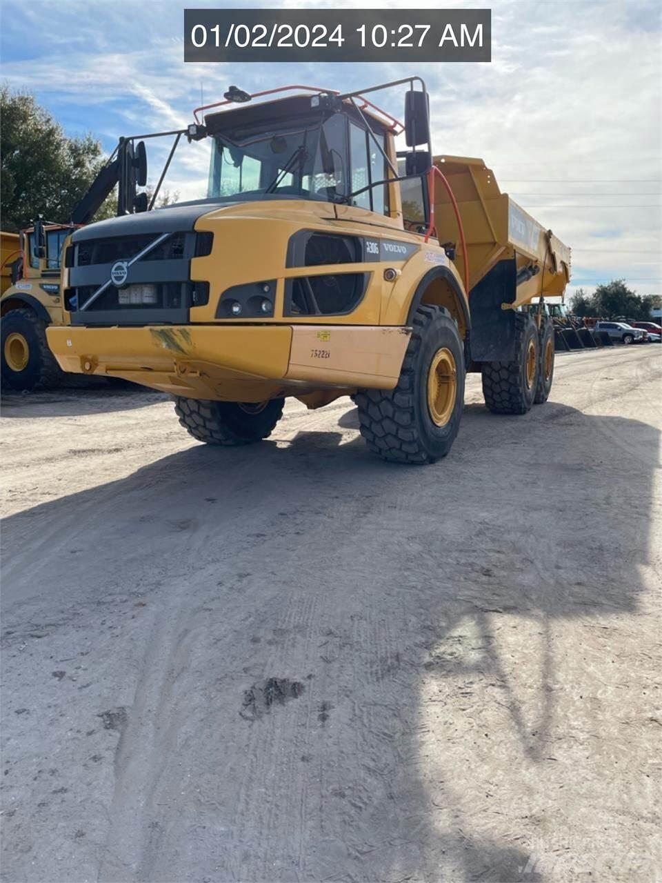 Volvo A30G Articulated Dump Trucks (ADTs)