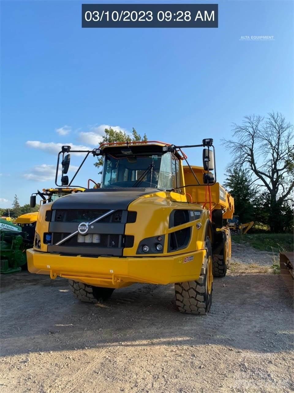 Volvo A30G Articulated Dump Trucks (ADTs)