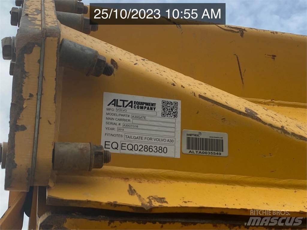 Volvo A30G Articulated Dump Trucks (ADTs)