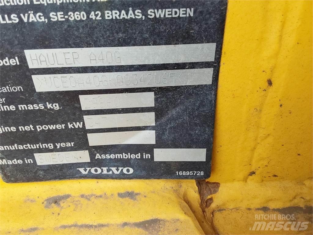Volvo A40G Articulated Dump Trucks (ADTs)