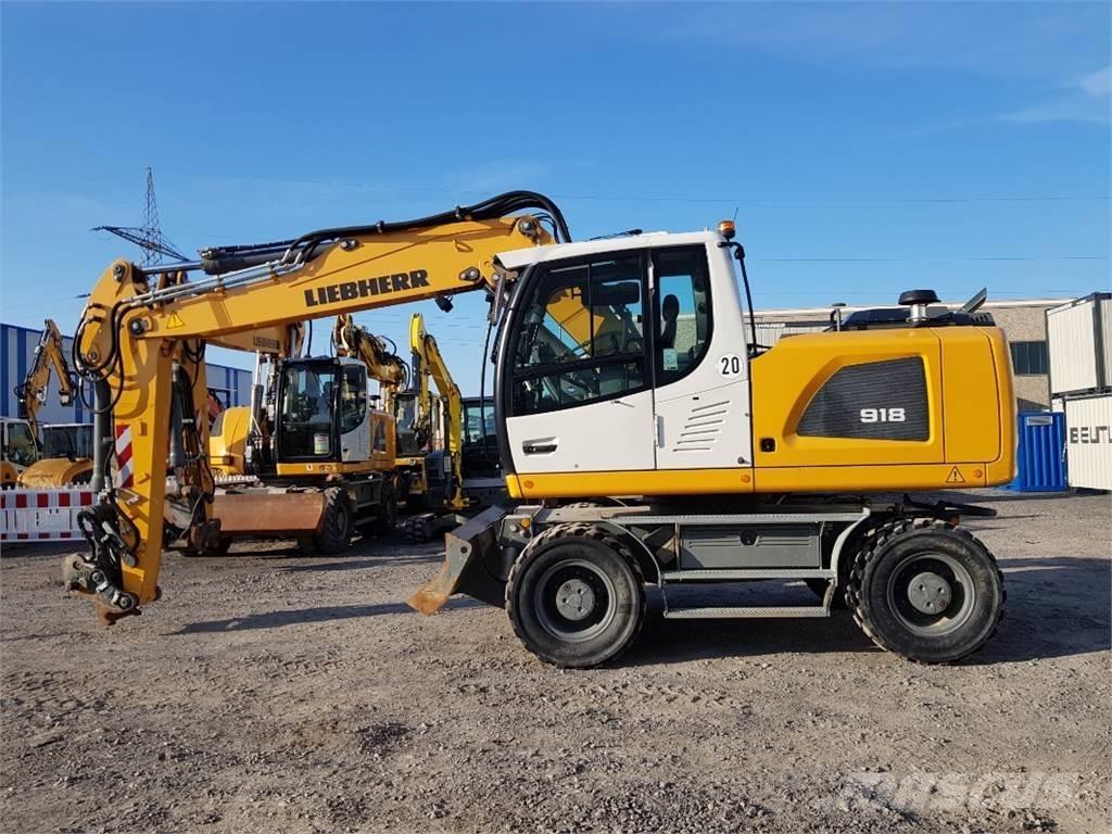Liebherr A918 G6.0 Wheeled excavators