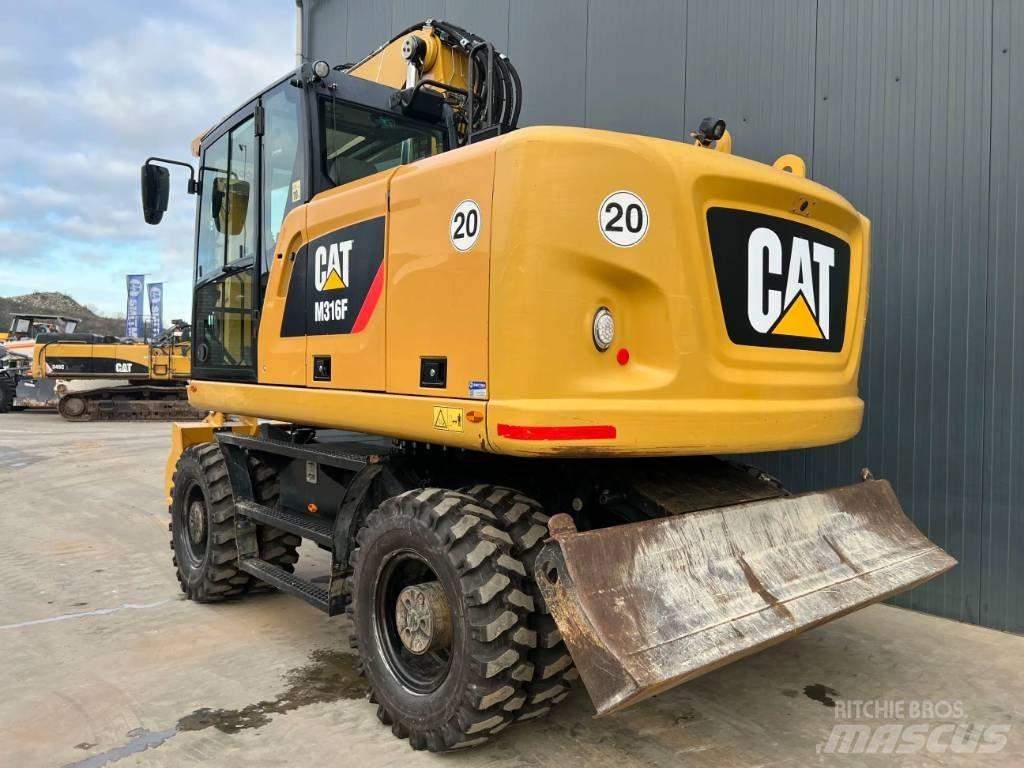 CAT M316F Wheeled excavators