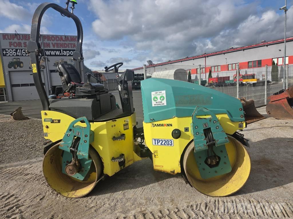 Ammann ARX 36 Twin drum rollers