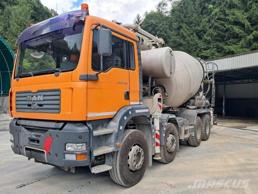 MAN TGA 41.480 Concrete trucks