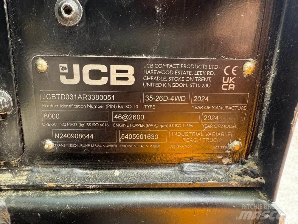 JCB TLT35-26D-4WD Forklift trucks - others