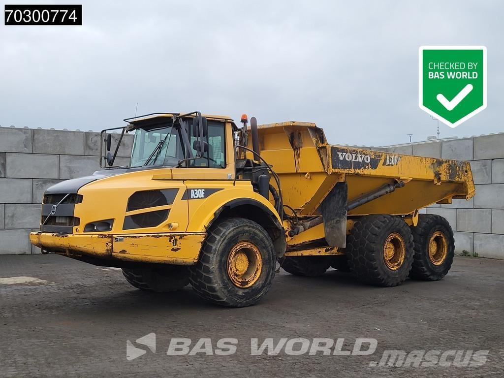 Volvo A30 F Articulated Dump Trucks (ADTs)