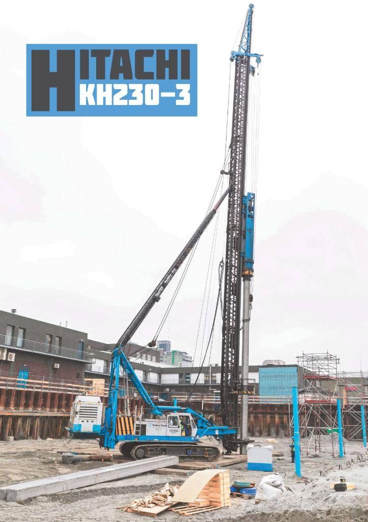 Hitachi KH230-3GLS Piling rigs