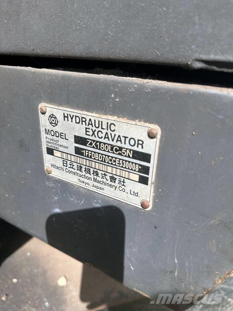 Hitachi ZX 180 LC Crawler excavators