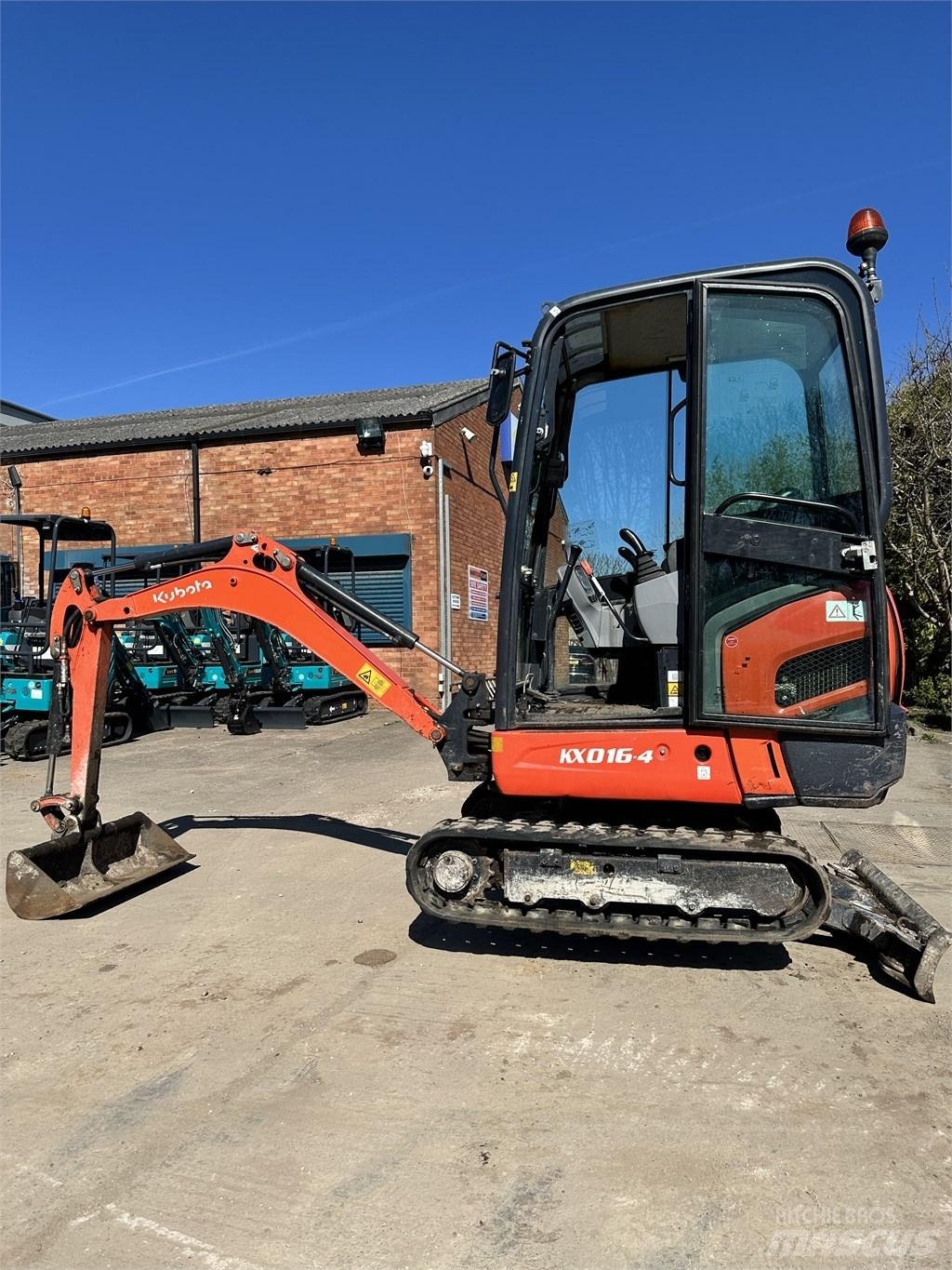 Kubota KX 016-4 Mini excavators < 7t (Mini diggers)