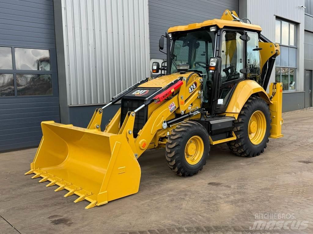 CAT 424 - 4x4 / 4WD / AC Backhoe loaders