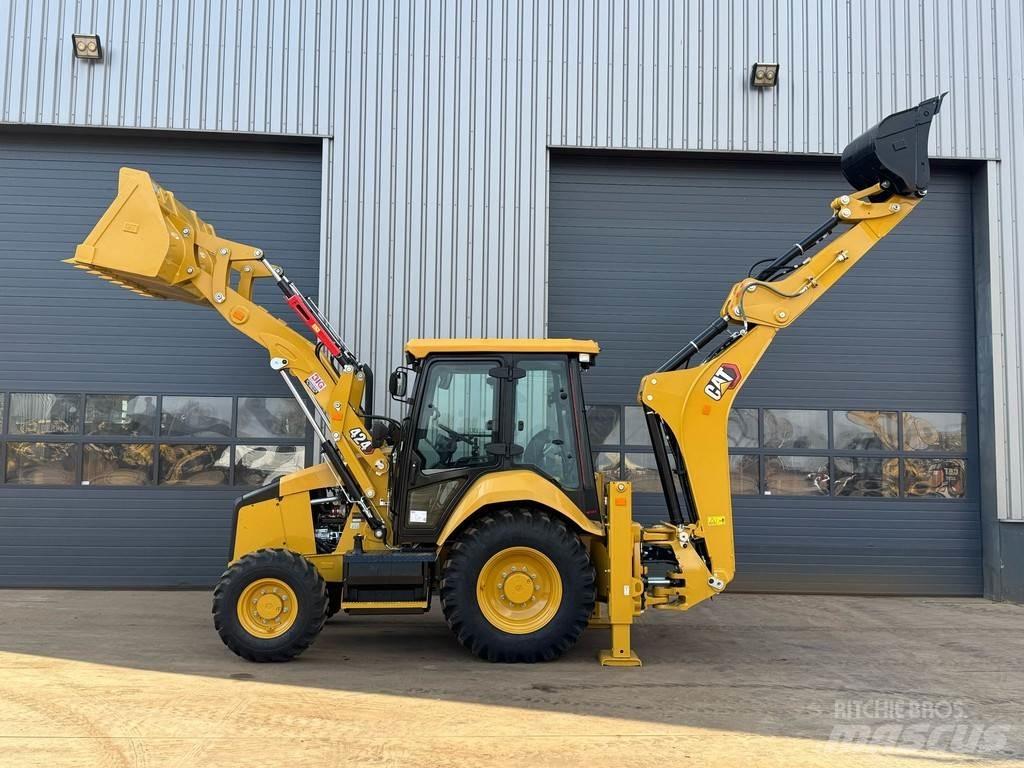 CAT 424 - 4x4 / 4WD / AC Backhoe loaders