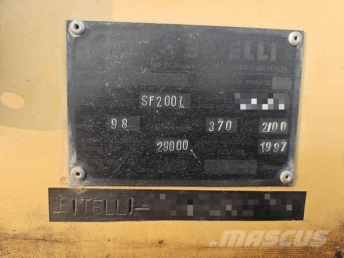 Bitelli SF200 Asphalt pavers