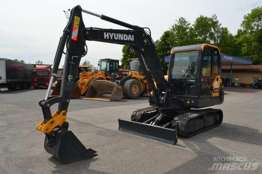 Hyundai HX 55 Mini excavators < 7t (Mini diggers)