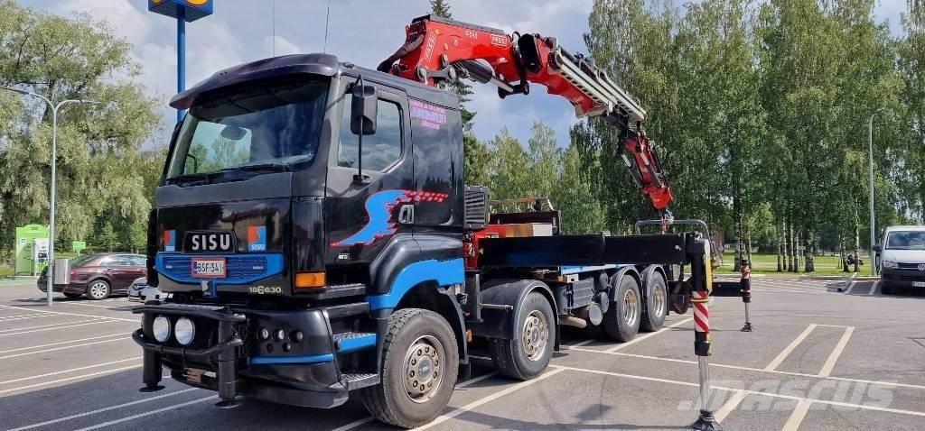 Sisu E18 630 Crane trucks
