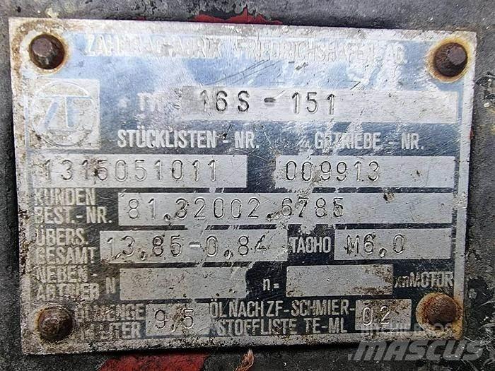 ZF 16 S 151 Transportation - Others