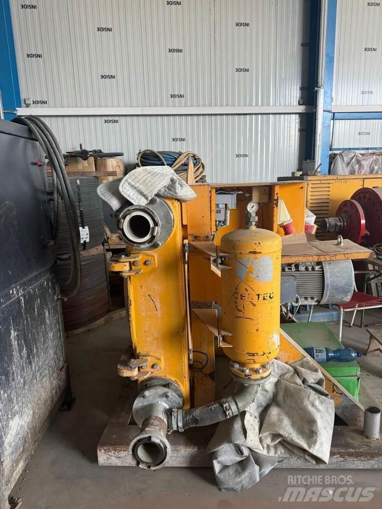  GERTEC SP 1100 Concrete pump trucks