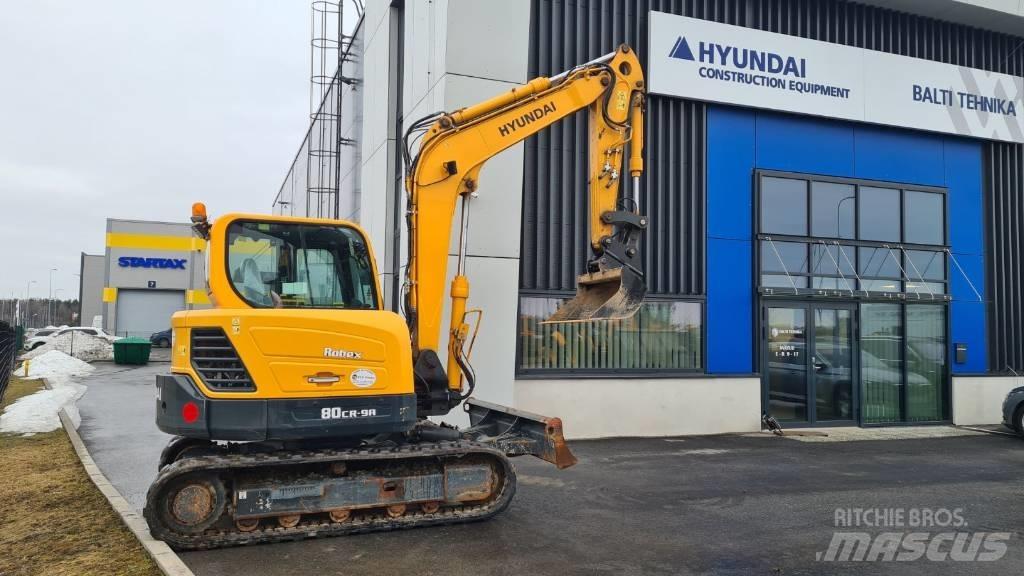 Hyundai R80CR-9A Midi excavators  7t - 12t
