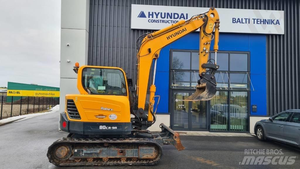 Hyundai R80CR-9A Midi excavators  7t - 12t