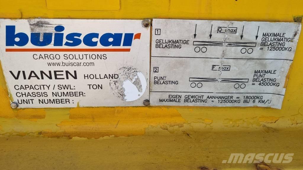 Buiscar KB 2 Flatbed/Dropside trailers