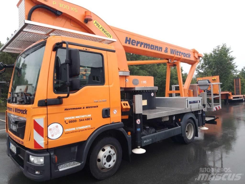 Palfinger P 300 KS Truck & Van mounted aerial platforms