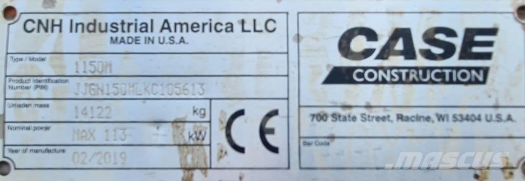 CASE 1150 M Tracks, chains and undercarriage