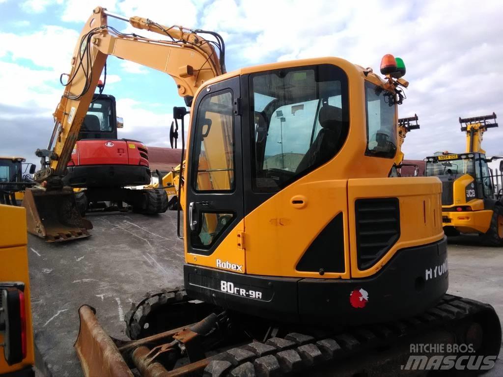 Hyundai 80 CR9-A Crawler excavators