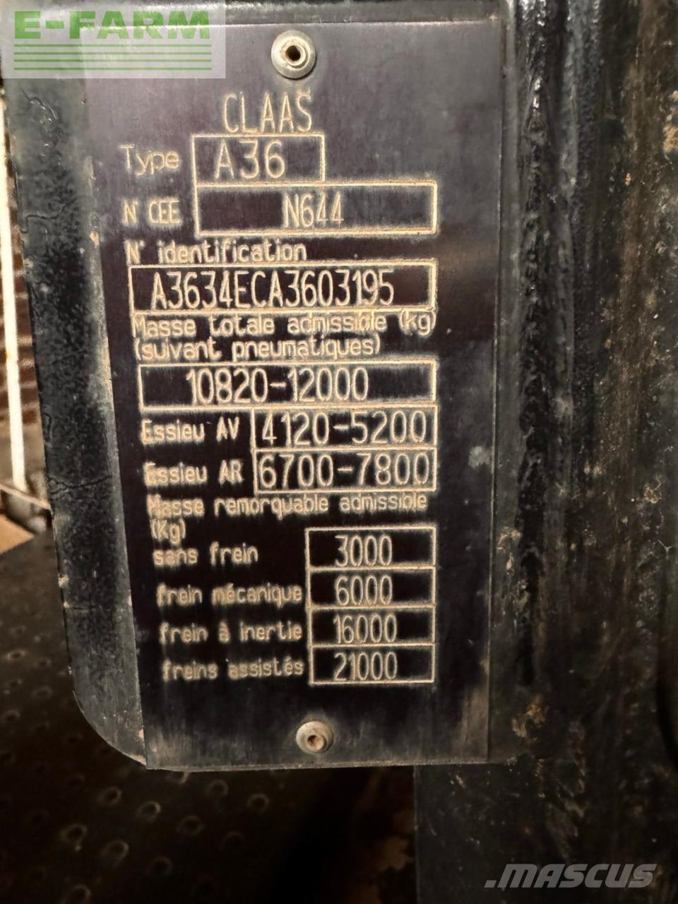 CLAAS ARION 650 Tractors