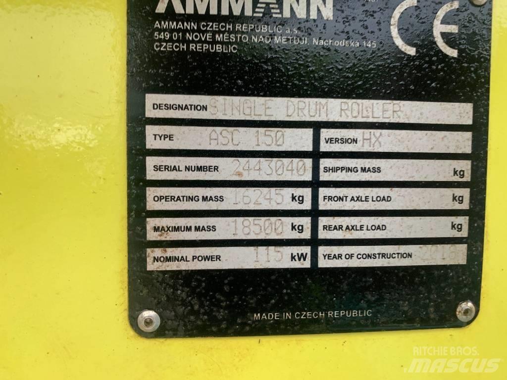 Ammann ASC 150 HX Single drum rollers