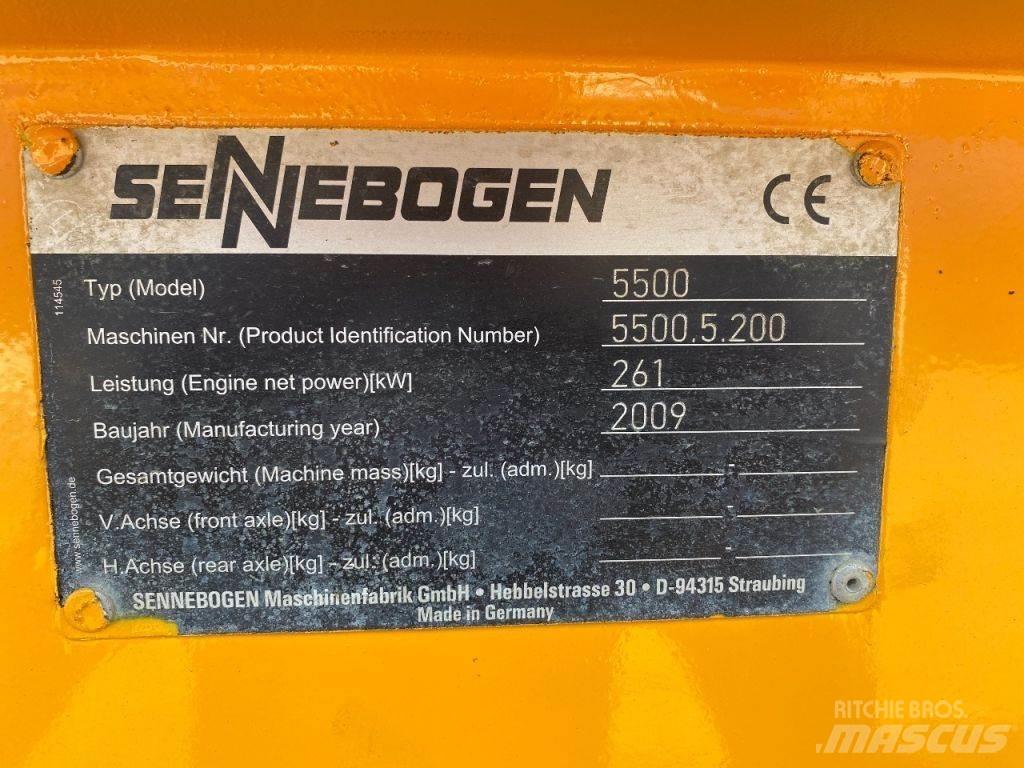 Sennebogen 5500 Rough terrain cranes