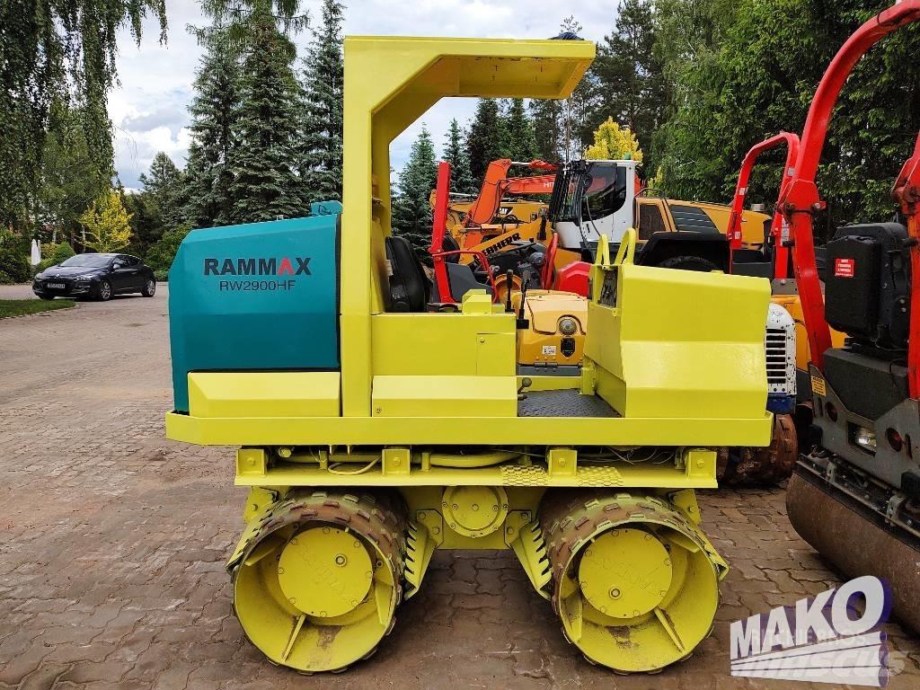 Rammax RW 2900 Twin drum rollers