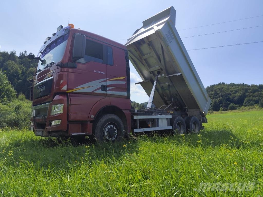MAN TGX 26.540 Tipper trucks
