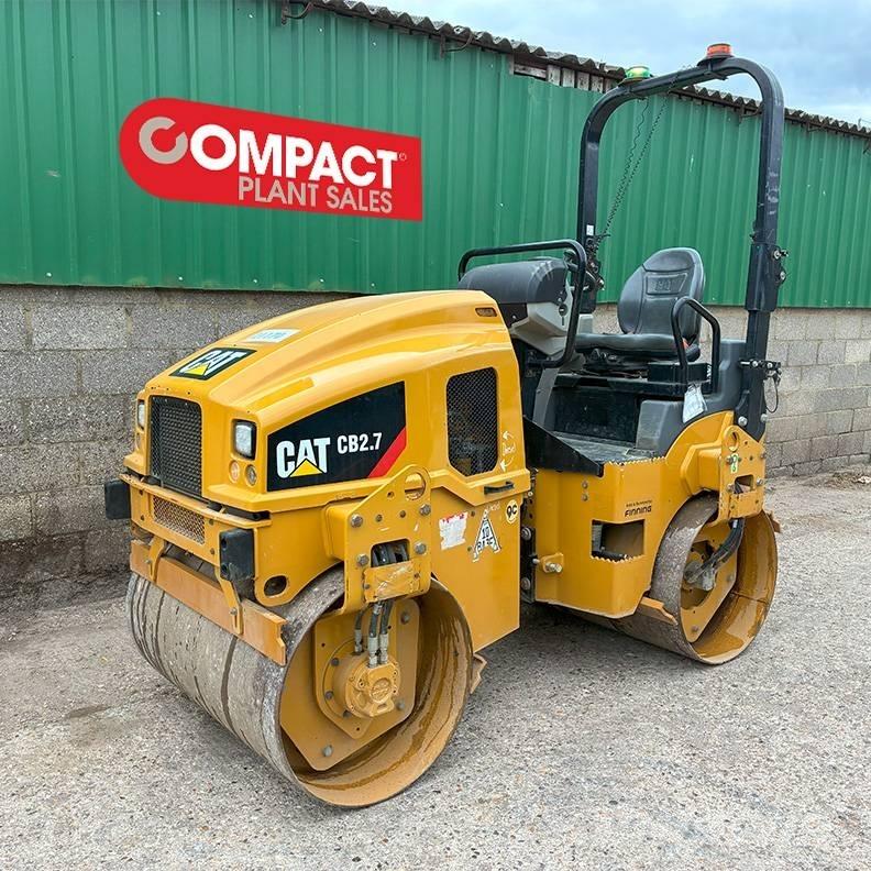 CAT CB 2.7 Twin drum rollers