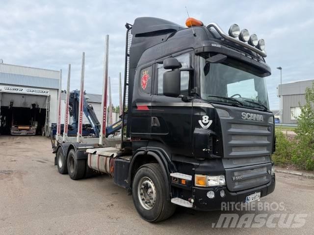 Scania R 560 Timber trucks