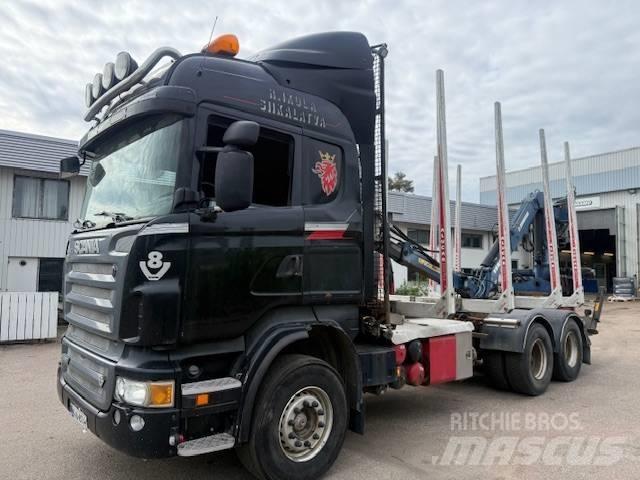 Scania R 560 Timber trucks